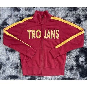 Banner Supply Co Trojan USC Zip Up Sweater
